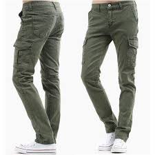 Mens Cargo Jeans